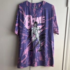 Vintage Bowie Graphic Tie Dye T-Shirt
